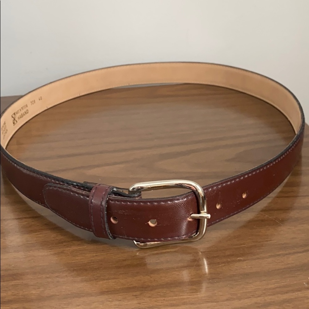 HaBand Genuine Bonded Leather Men’s Belt 40